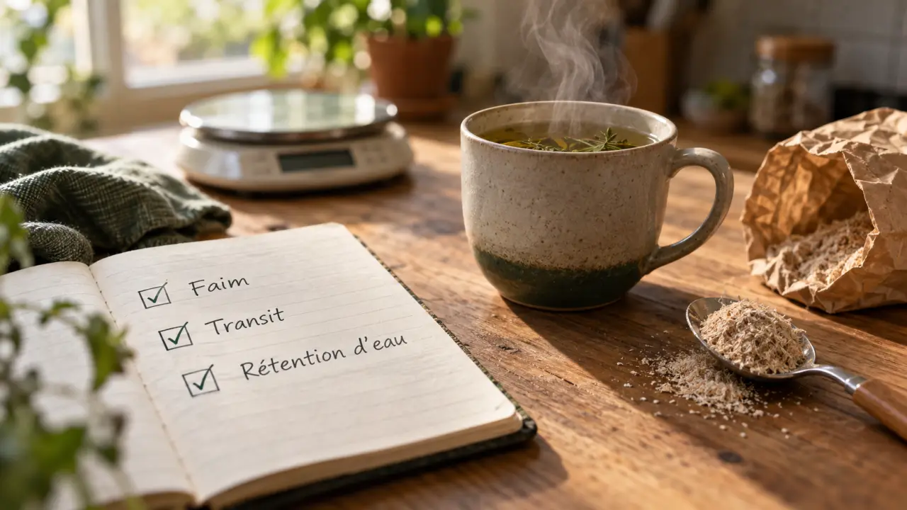Phytothérapie pour perdre du poids : drainage, rétention d’eau, tisane et fibres