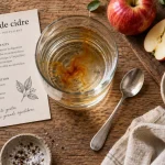 Vinaigre de cidre pour digestion, à surveiller côté acidité